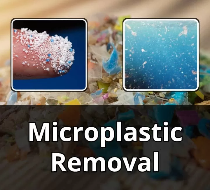 Microplastic removal