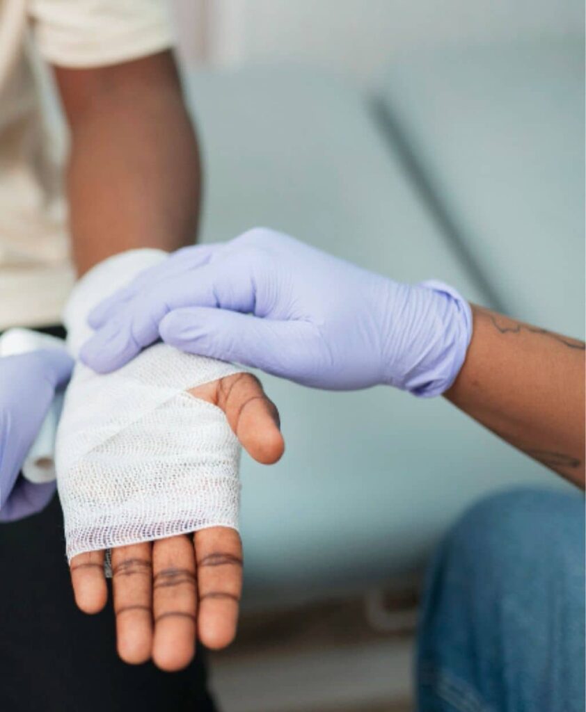 Cast Care, Major Dressing