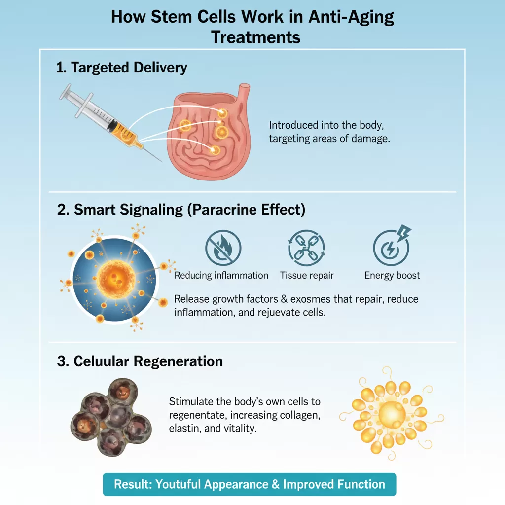 Stem Cells Work in Anti-Aging Treatments