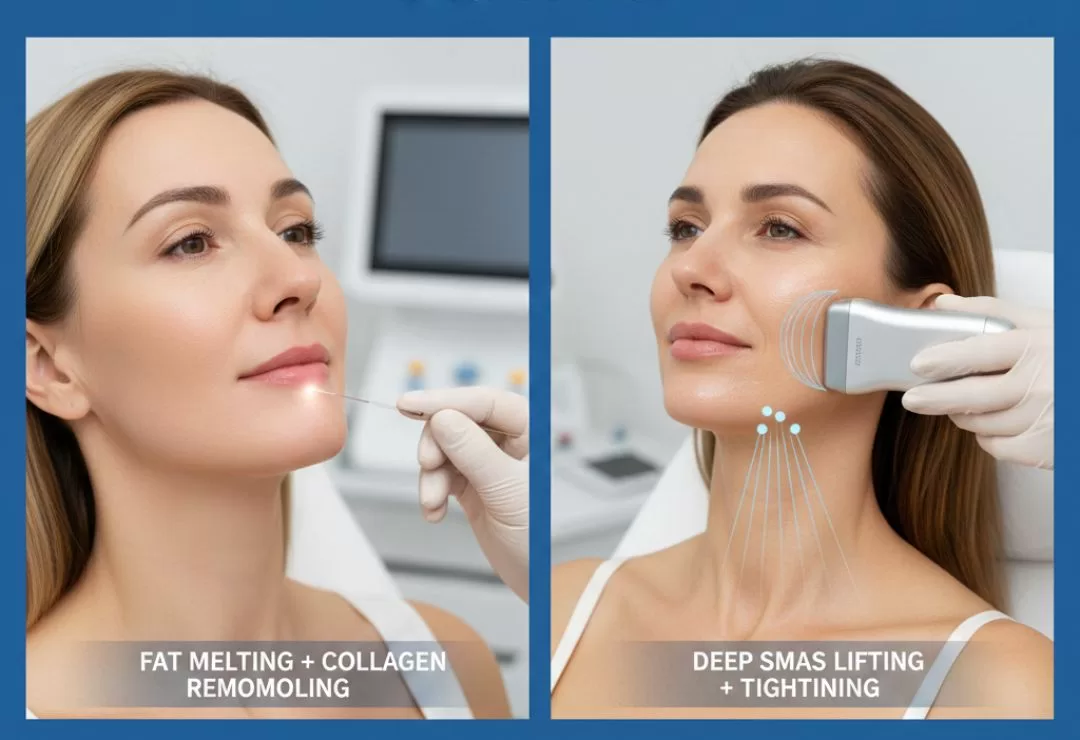 main difference between endolift and hifu