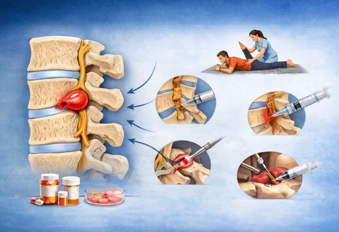 Medication Disc Spine Disc Treatment in Dubai - Dynasty Clinic