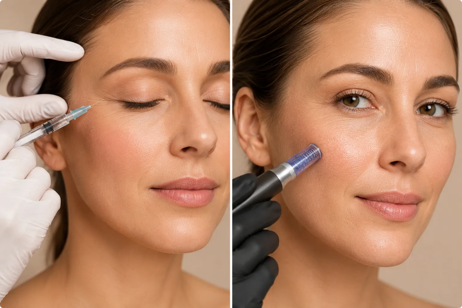 Botox vs. Microneedling for Fine Lines